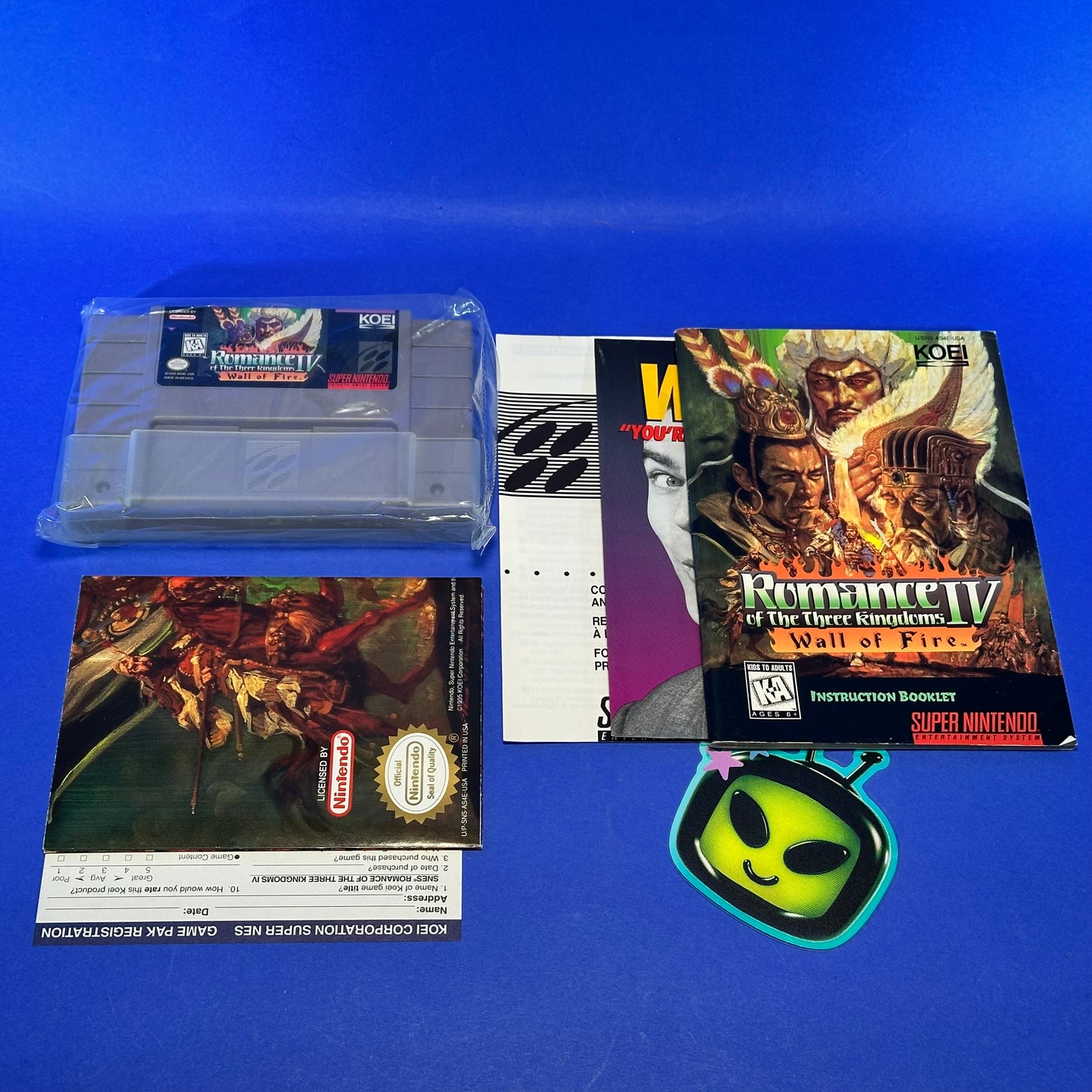 Romance of the Three Kingdoms IV: Wall of Fire - Super Nintendo