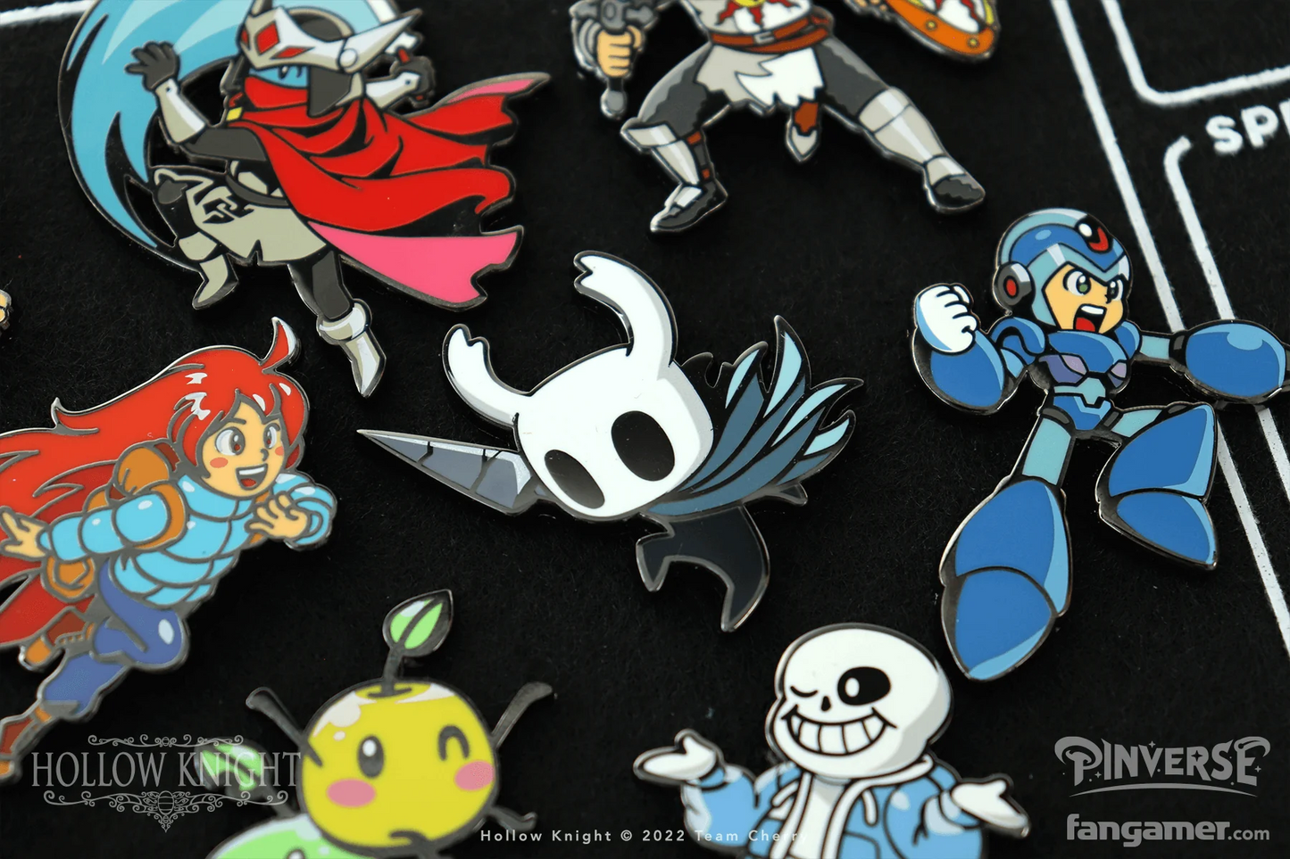 Hollow Knight - The Knight Pin Pack Enamel Pin