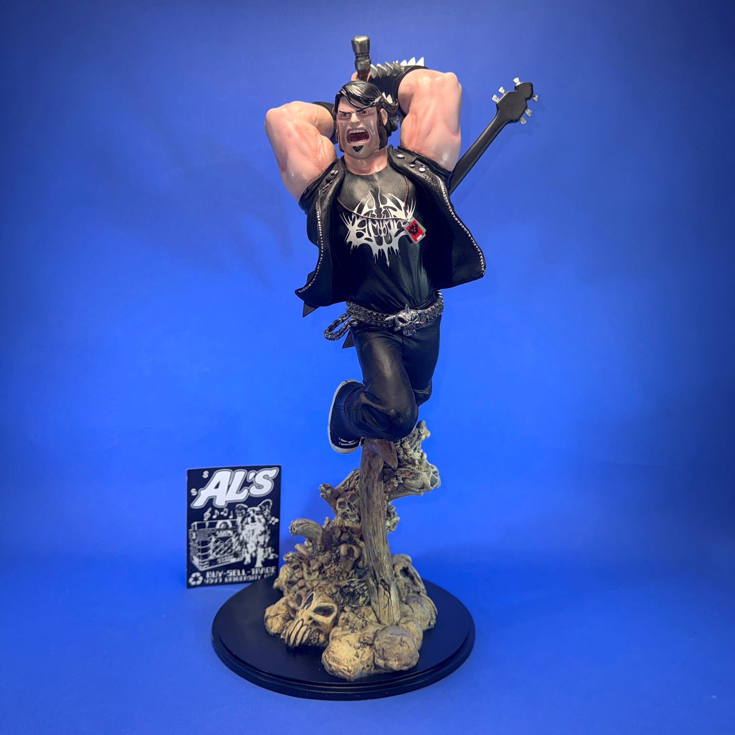 Double Fine x Electronic Arts - 2009 Brutal Legend - Eddie Riggs ~Limited Edition~ Statue