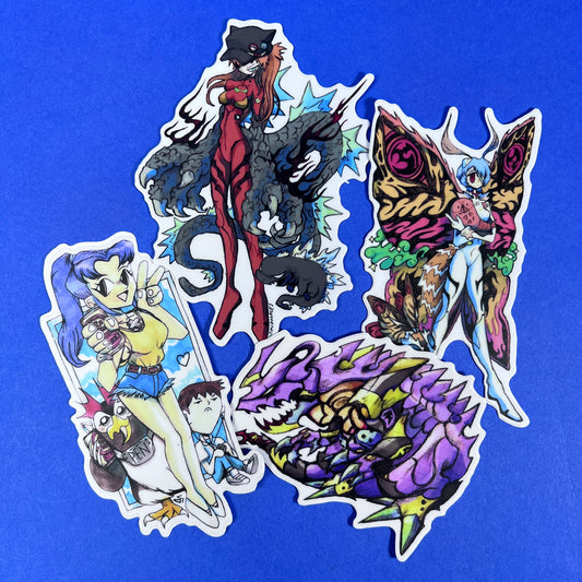 Dalton Doodles - Evangelion Sticker Collection