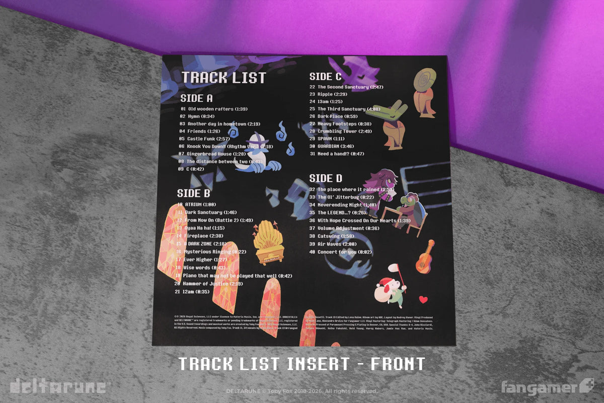 DELTARUNE Chapter 4 Vinyl Record