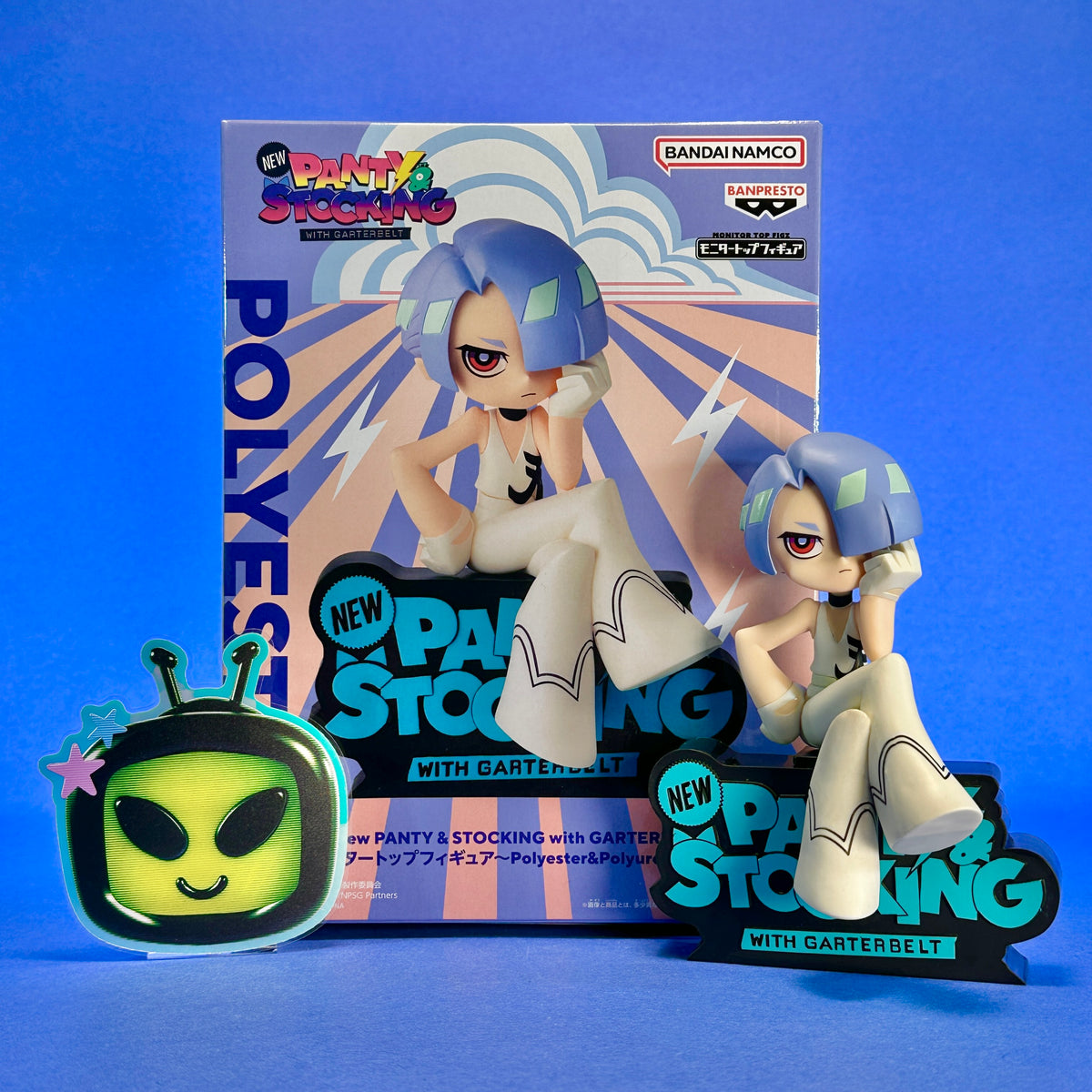 Banpresto - New Panty & Stocking with Garterbelt - Polyester ~Monitor Top Figz~ Figure