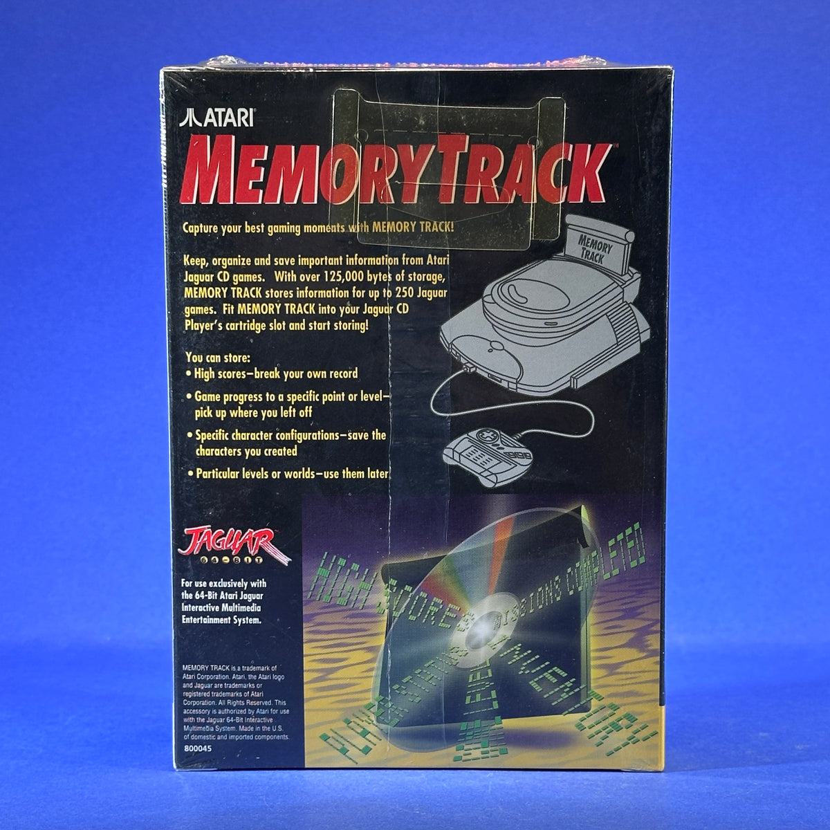 MemoryTrack - Atari Jaguar CD