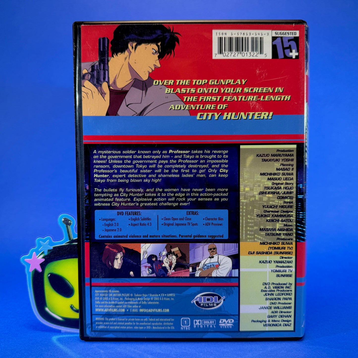 City Hunter: The Movie (Anime) DVD