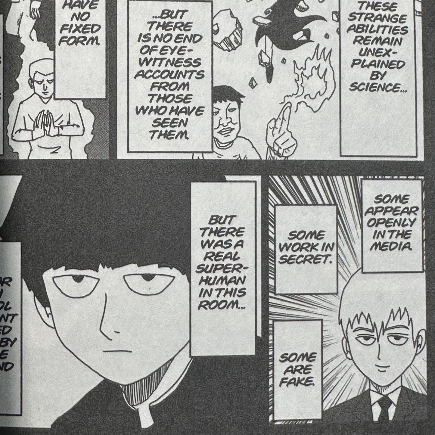 ONE - Mob Psycho 100 Manga
