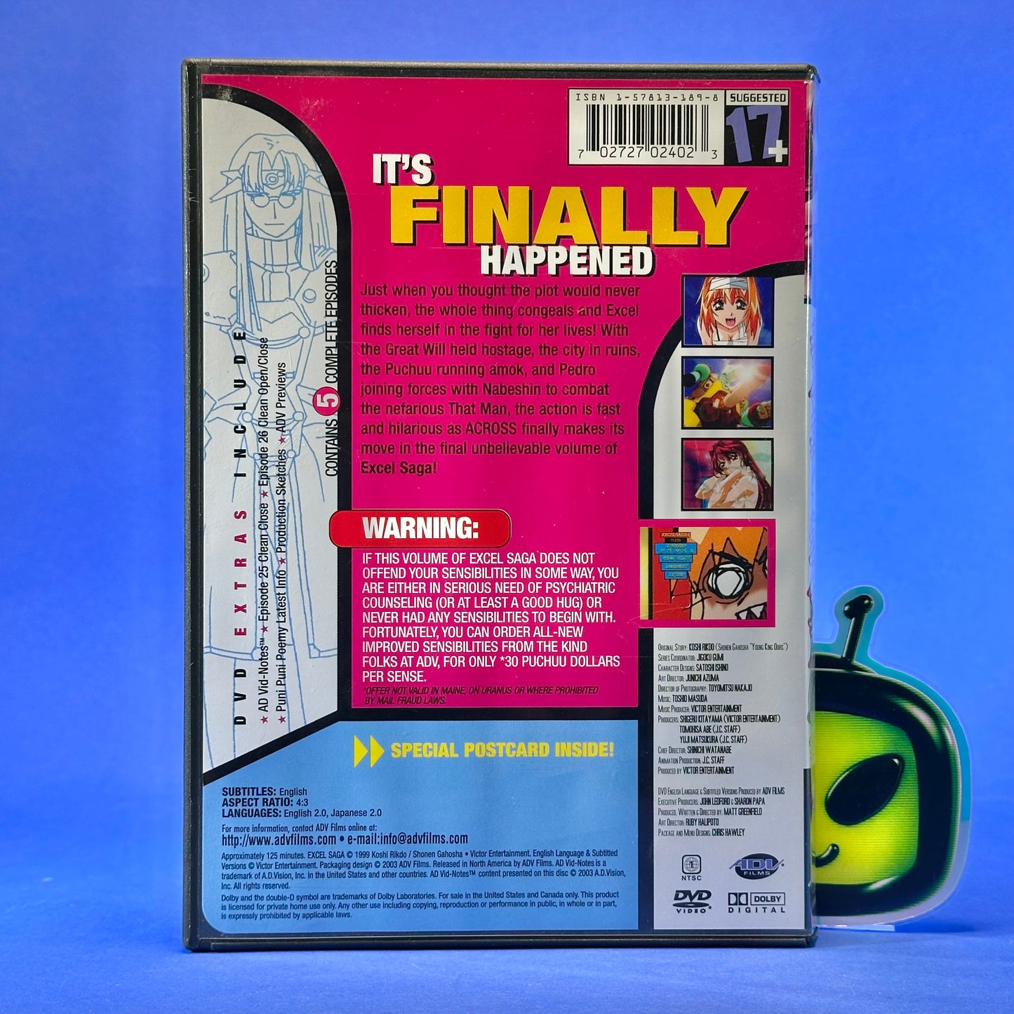Excel Saga DVD
