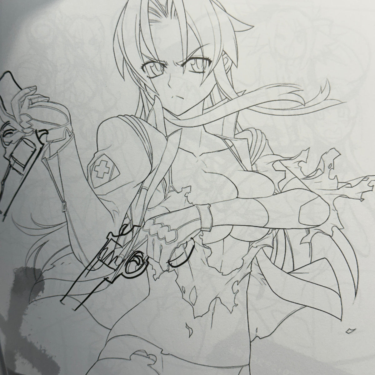 Shouji Sato Artworks - High School of the Dead: Lightning Pop β