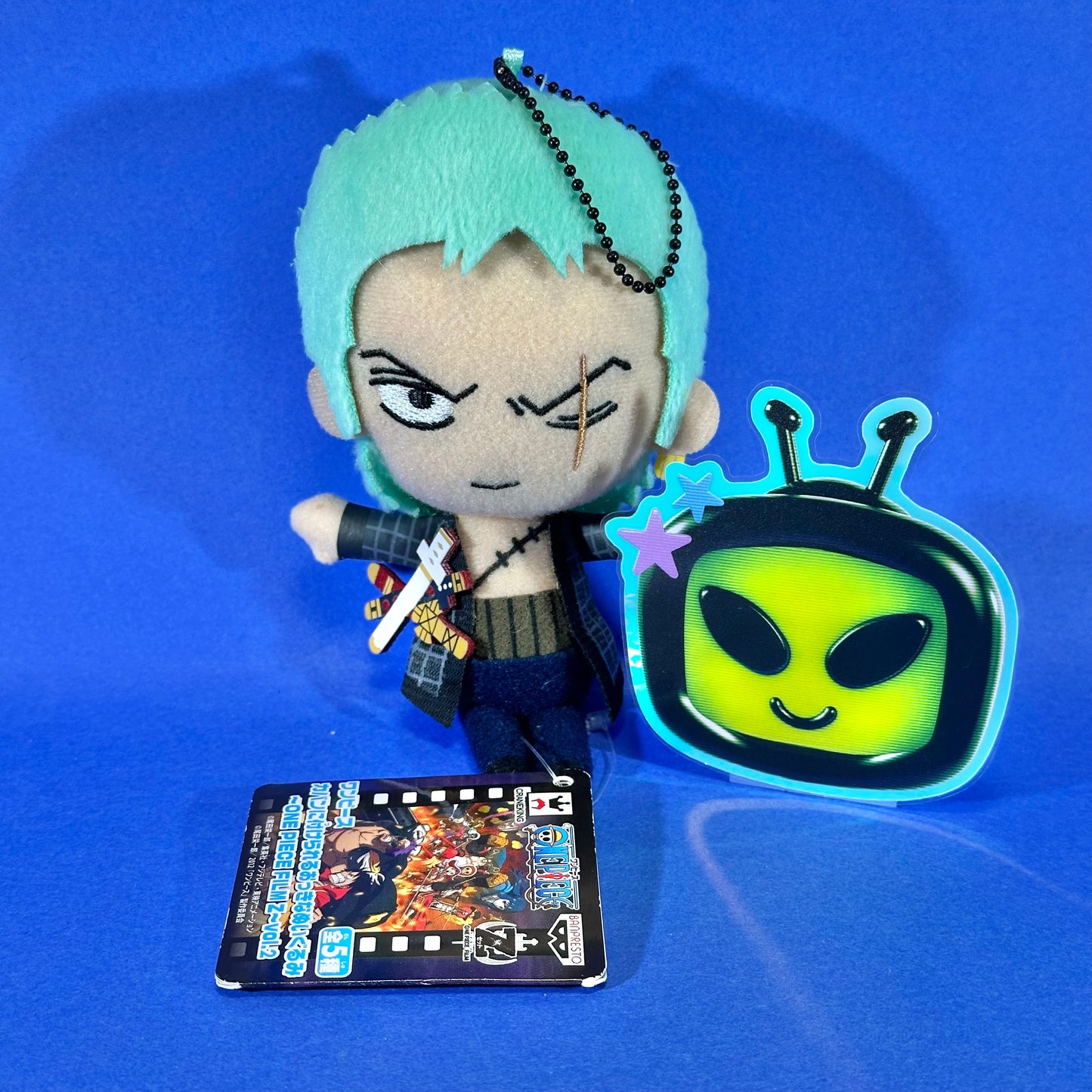 Banpresto - 2013 One Piece Film Z - Roronoa Zoro - Plush Mascot Vol.2