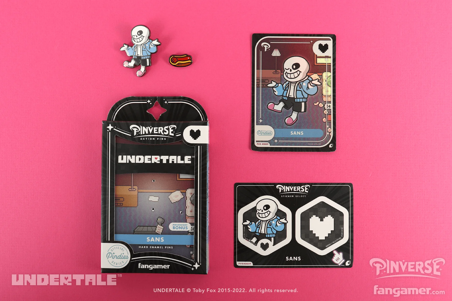 Undertale - Sans Pin pack Enamel Pin