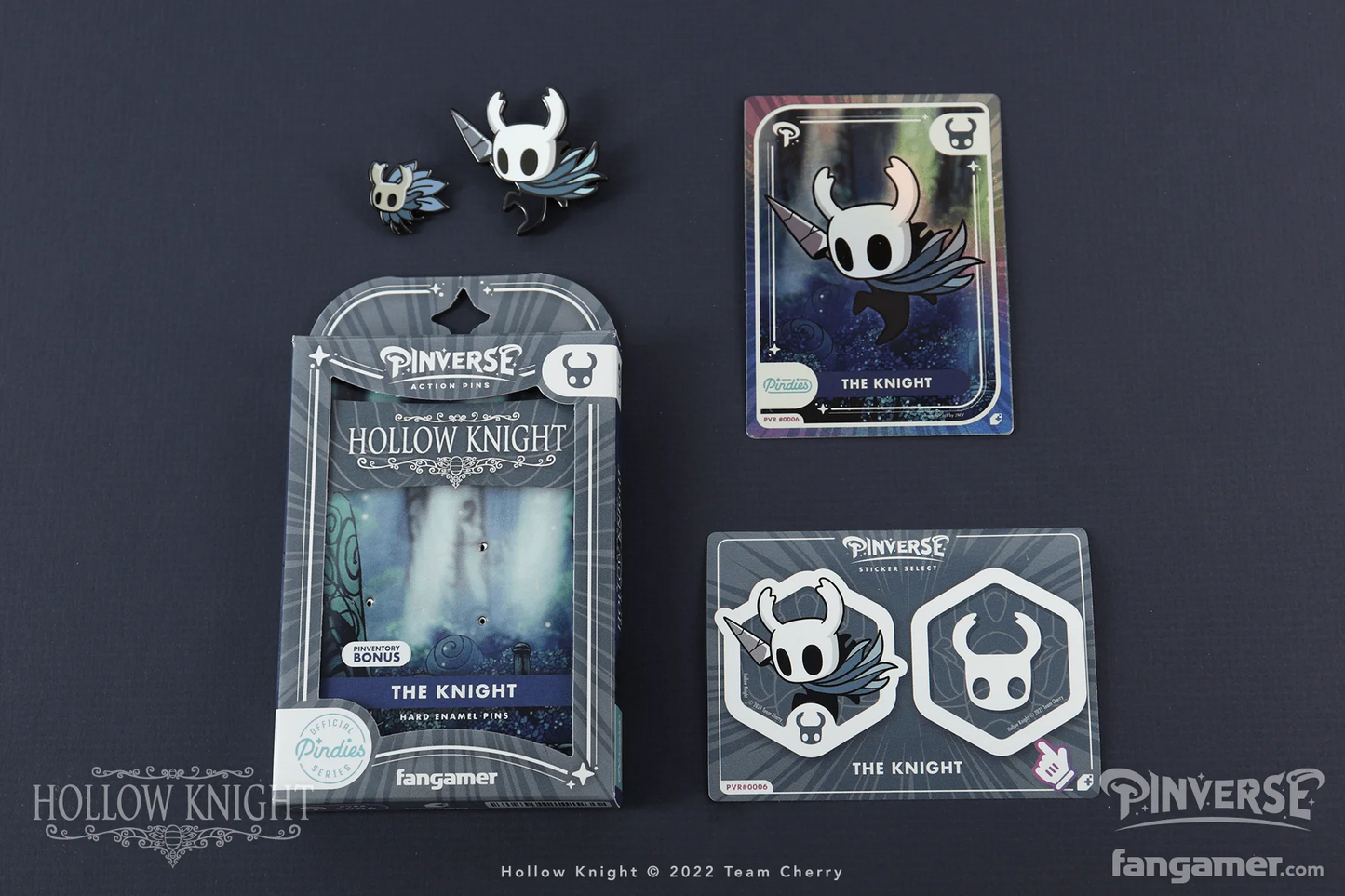 Hollow Knight - The Knight Pin Pack Enamel Pin