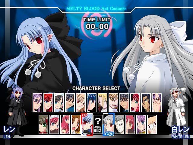 Melty Blood: Act Cadenza - PS2