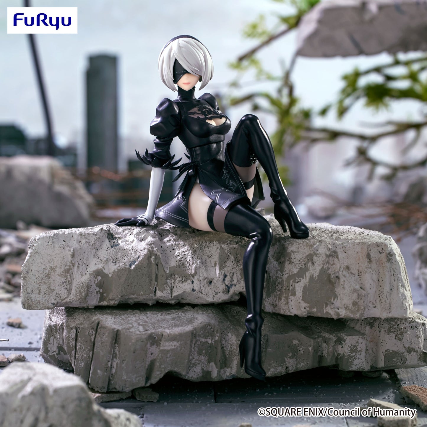 FuRyu - Noodle Stopper Figure: NieR:Automata Ver1.1a - 2B