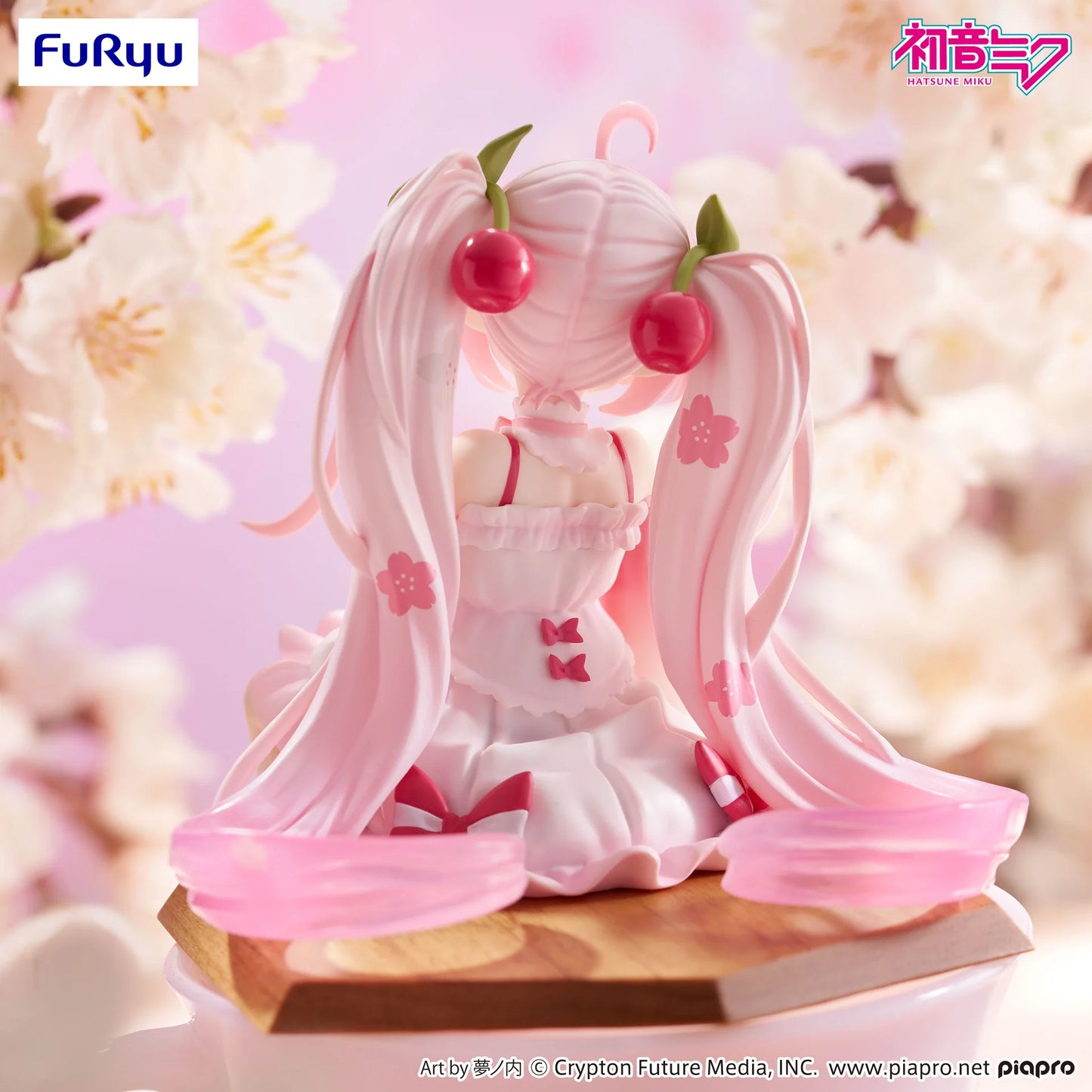 Furyu - Hatsune Miku ~Sakura Miku Wink ver.~ Noodle Stopper Figure