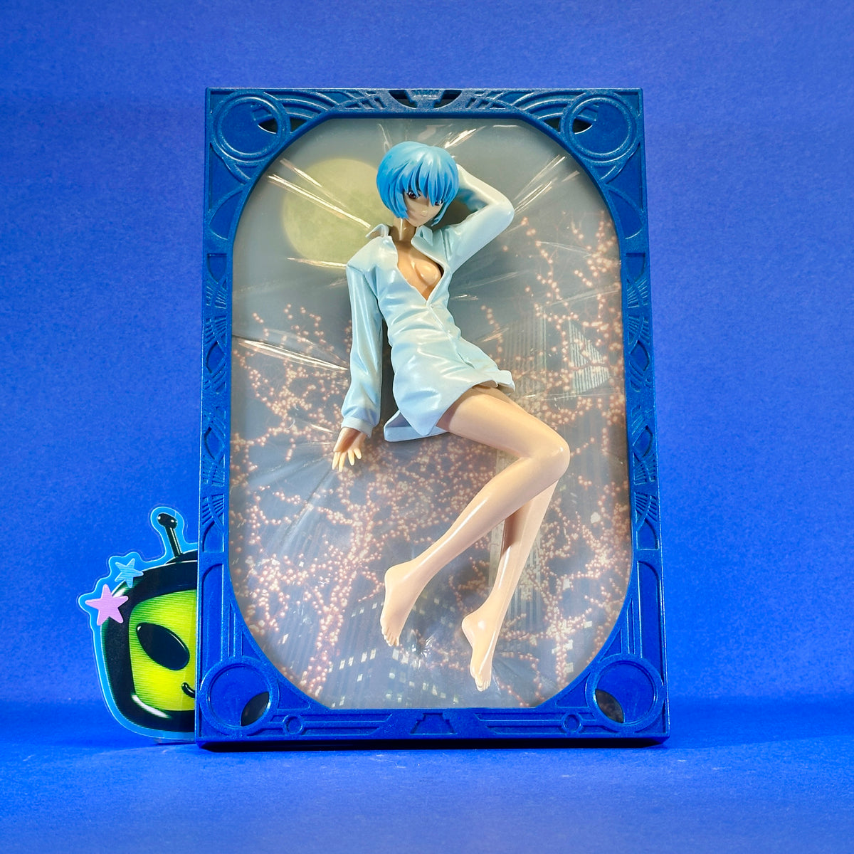 Sega - 2004 Neon Genesis Evangelion - Extra Pajamas Time Rei Ayanami Figure