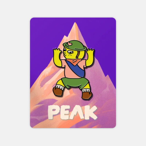 Aggro Crab - Peak Scout Enamel Pins