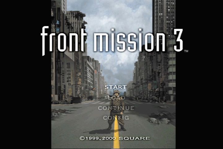 Front Mission 3 - PS1