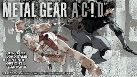 Metal Gear Acid - Playstation Portable