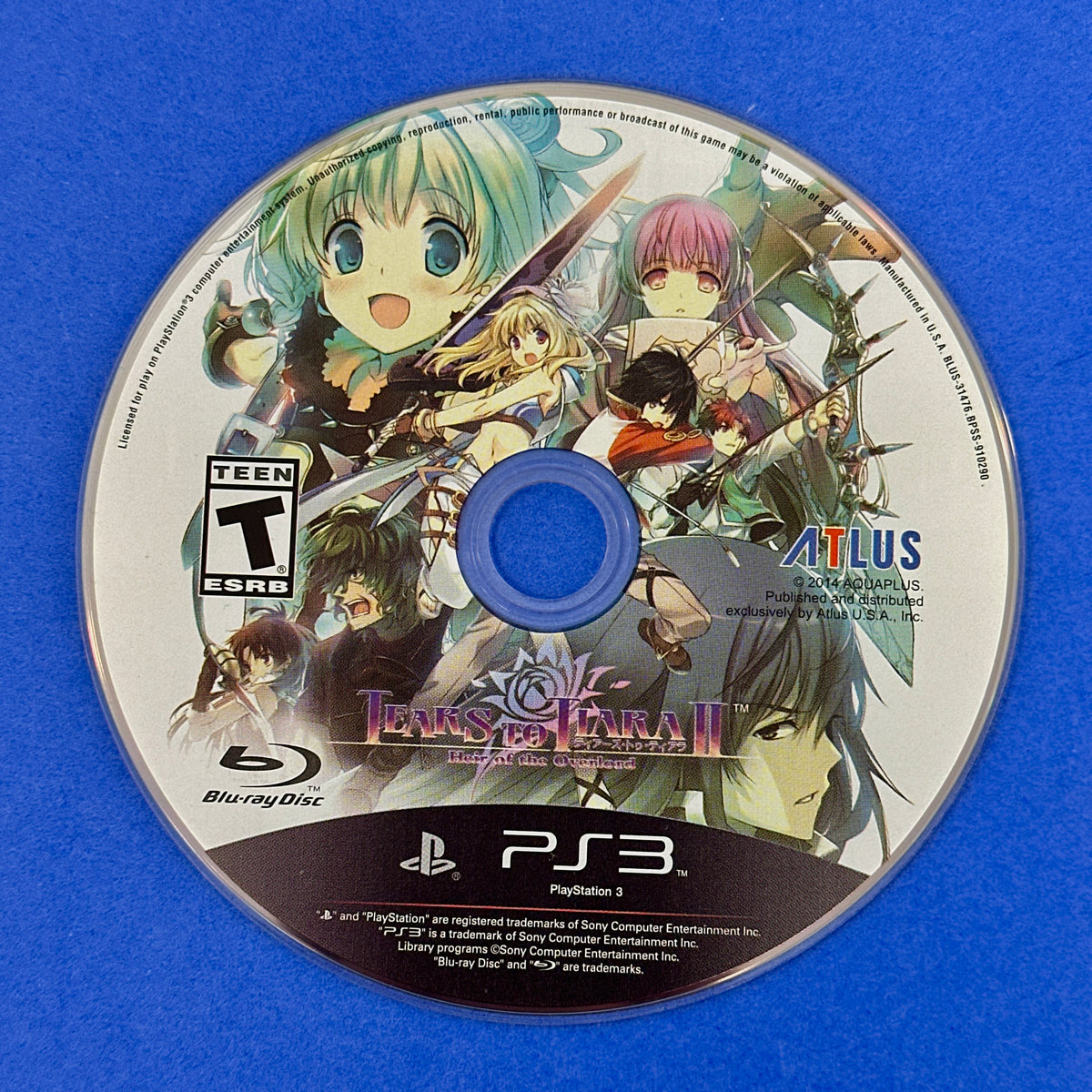 Tears to Tiara II: Heir of the Overlord - Playstation 3