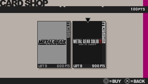 Metal Gear Acid - Playstation Portable