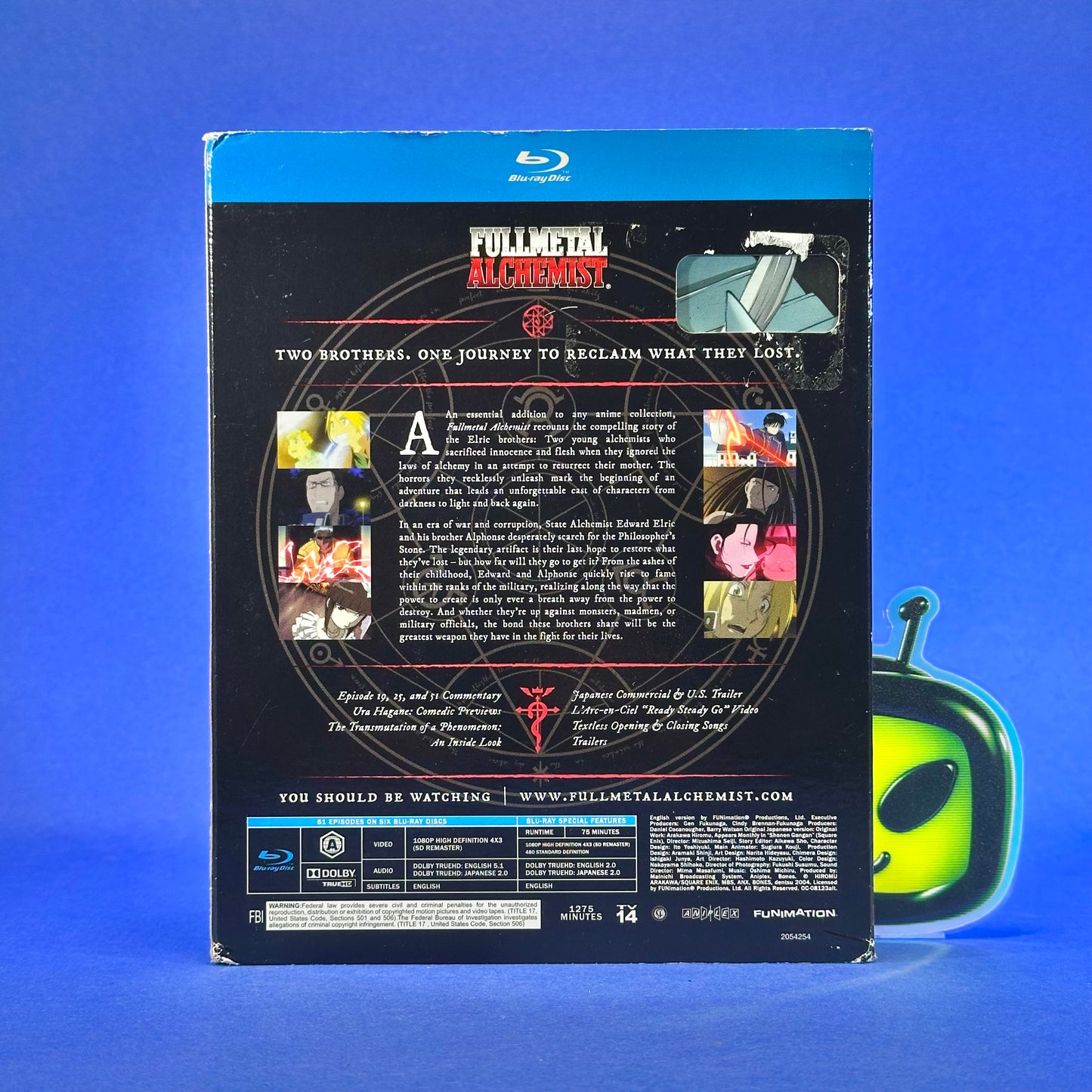 Full Metal Alchemist (2003) Blu-ray & DVD