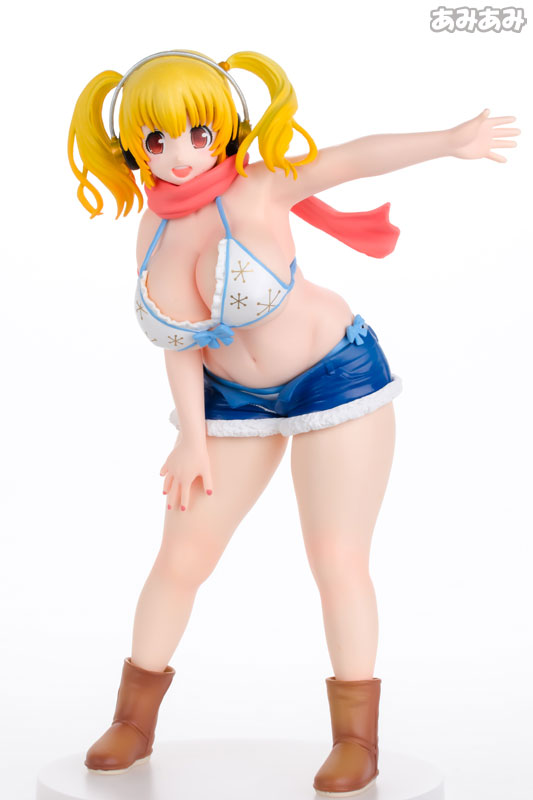 Taito - 2014 SoniComi (Super Sonico) - Super Pochaco ~Winter ver.~ Figure