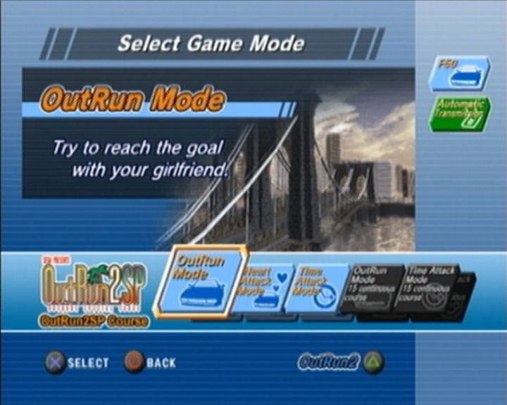 OutRun 2006: Coast 2 Coast - PS2