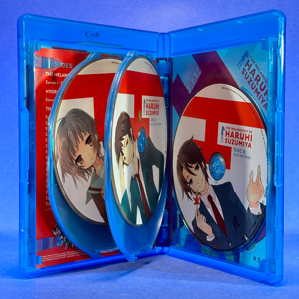 The Melancholy of Haruhi Suzumiya - Blu-Ray & DVD