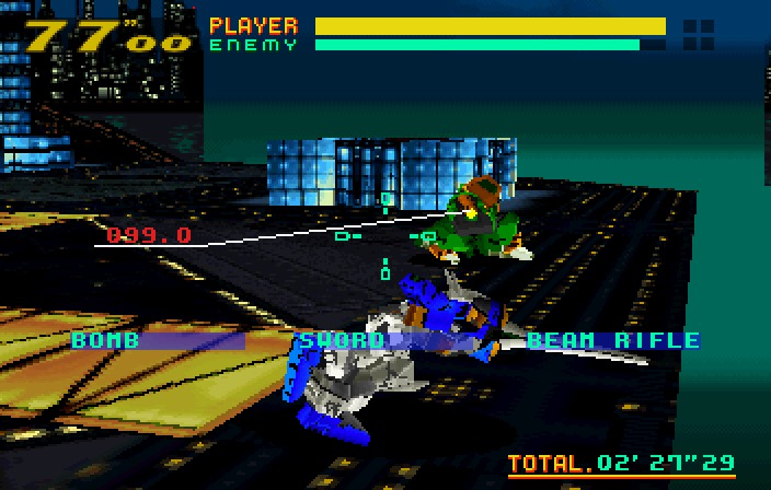 Cyber Troopers Virtual-On - Sega Saturn