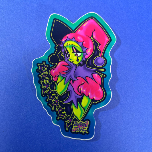 Meeks n Poke - Cry Baby Sticker