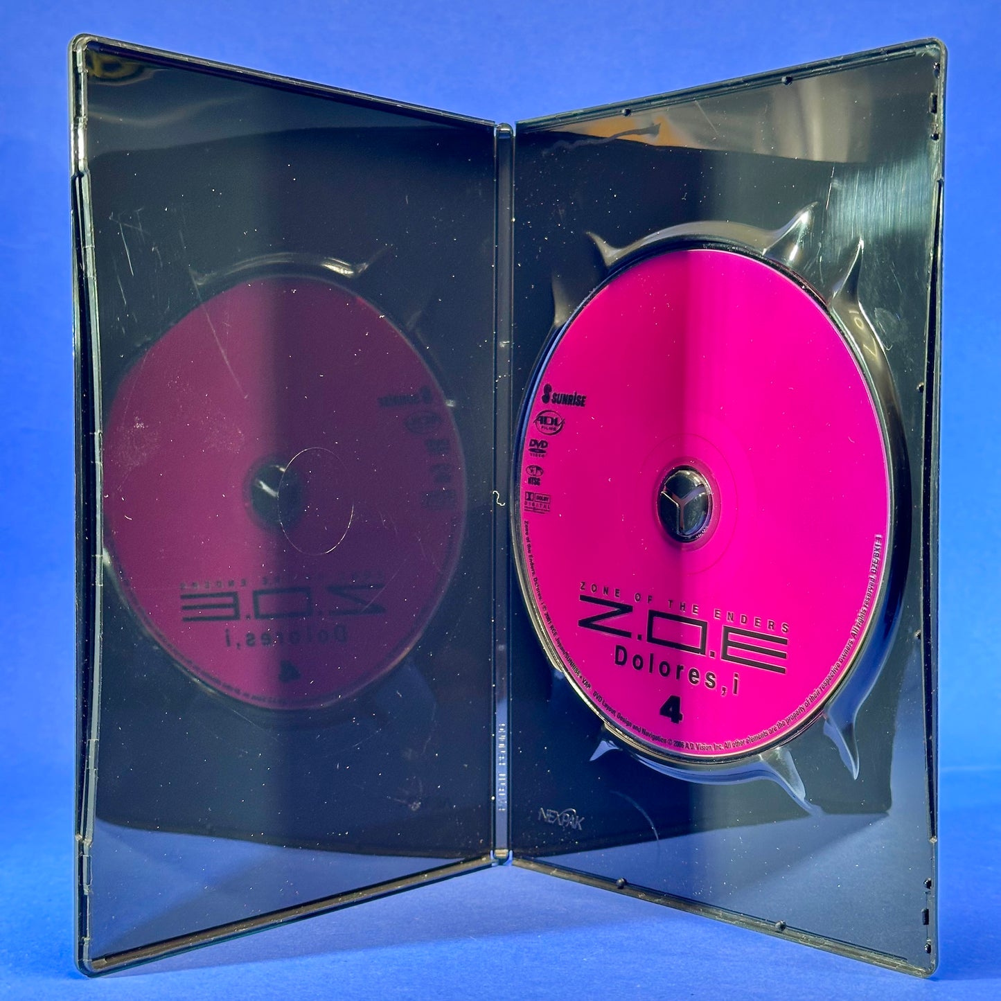 Z.O.E. Dolores, I DVD