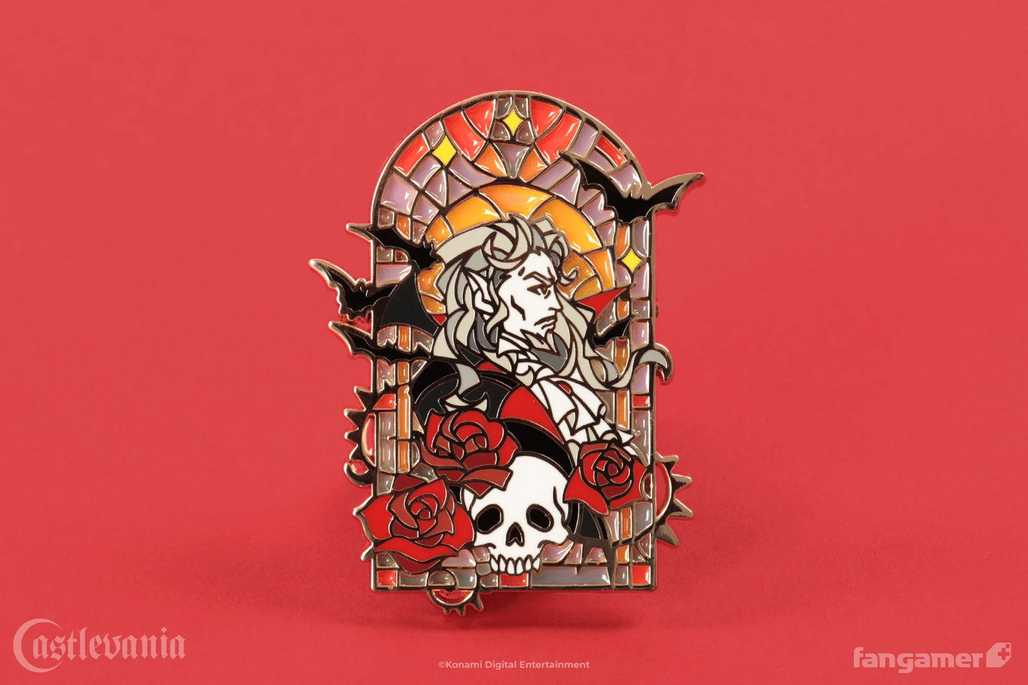 Castlevania - Dracula Enamel Pin