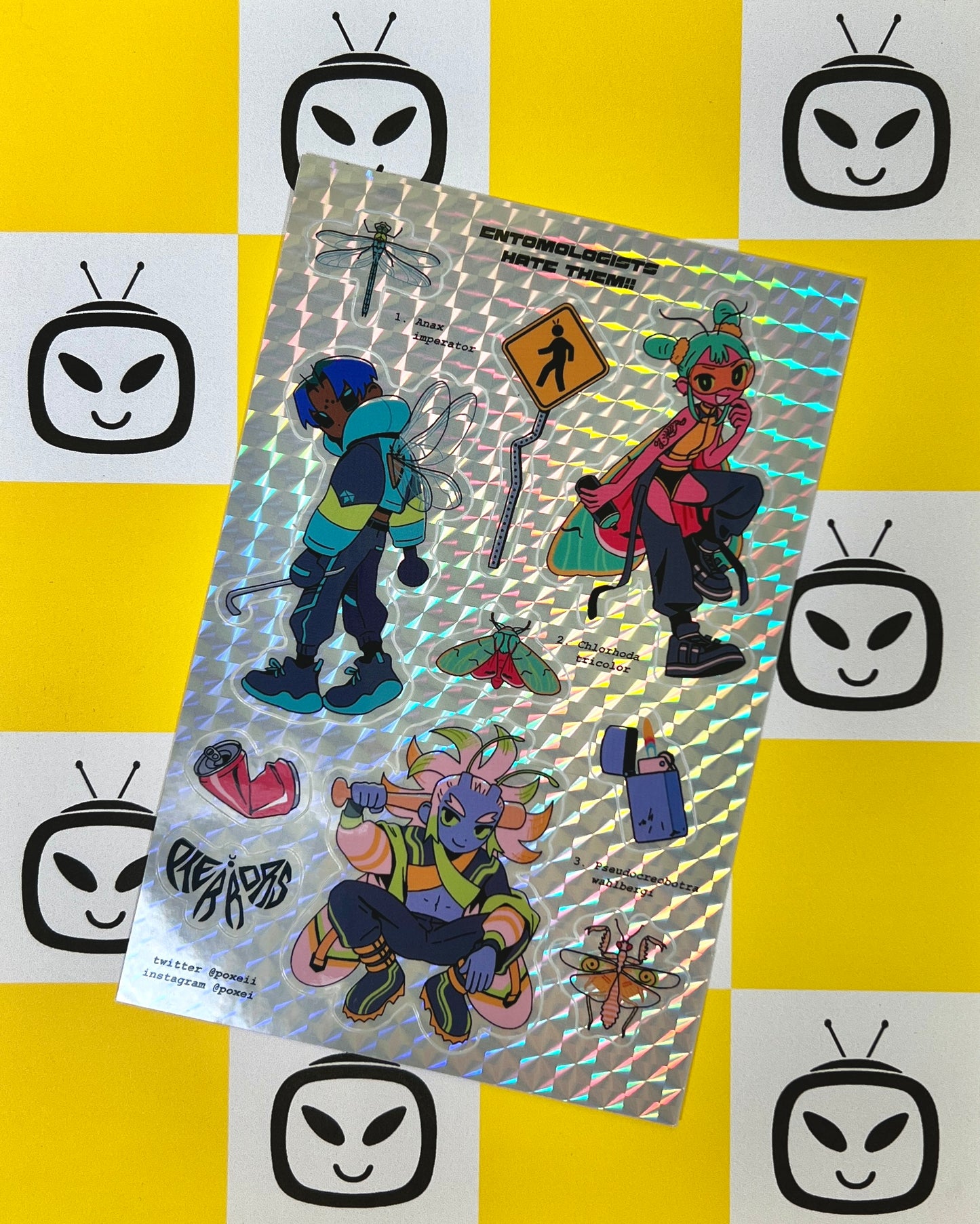 Poxei - Sticker Sheets