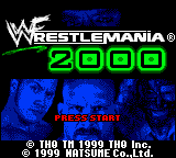 WWF WrestleMania 2000 - Game Boy Color