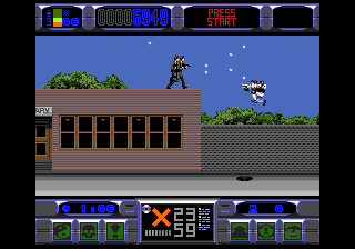 Lawnmower Man - Sega Genesis
