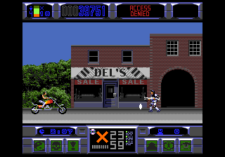 Lawnmower Man - Sega Genesis