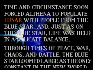 Lunar: Eternal Blue - Sega CD