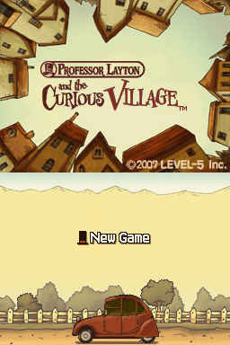 Professor Layton and the Curious Village - Nintendo DS
