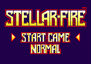 Stellar-Fire - Sega CD