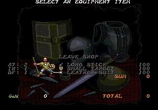 Dungeon Explorer - Sega CD