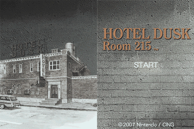 Hotel Dusk: Room 215 - Nintendo DS
