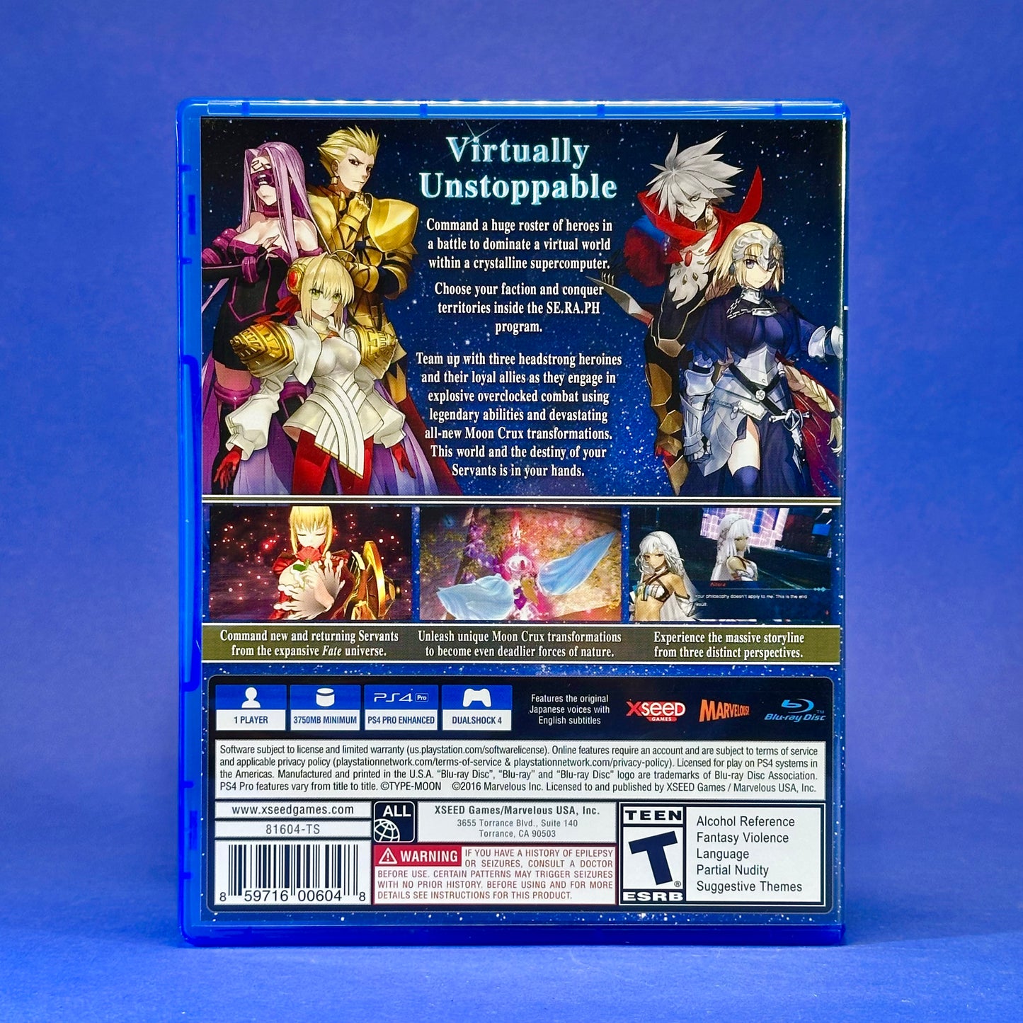 Fate/EXTELLA: The Umbral Star Box Set - PlayStation 4