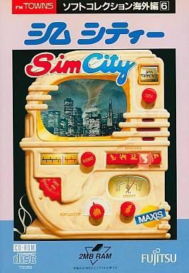 Sim City - FM Towns CD-Rom