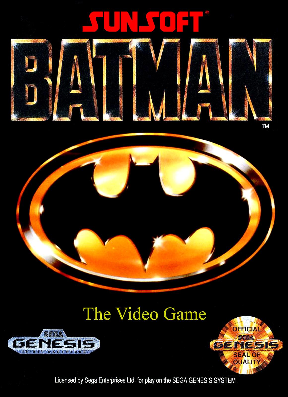 Batman: The Video Game - Sega Genesis
