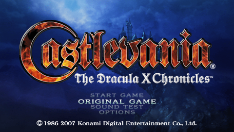 Castlevania Dracula X Chronicles - PSP