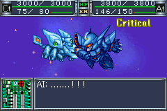 Super Robot Taisen: Original Generation - Gameboy Advance