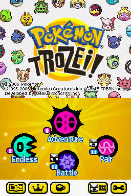 Pokémon Trozei! - Nintendo DS