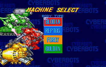 Cyberbots: Fullmetal Madness - JP Sega Saturn