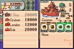 Advance Wars - Gameboy Advance