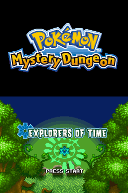 Pokémon Mystery Dungeon: Explorers of Time - Nintendo DS