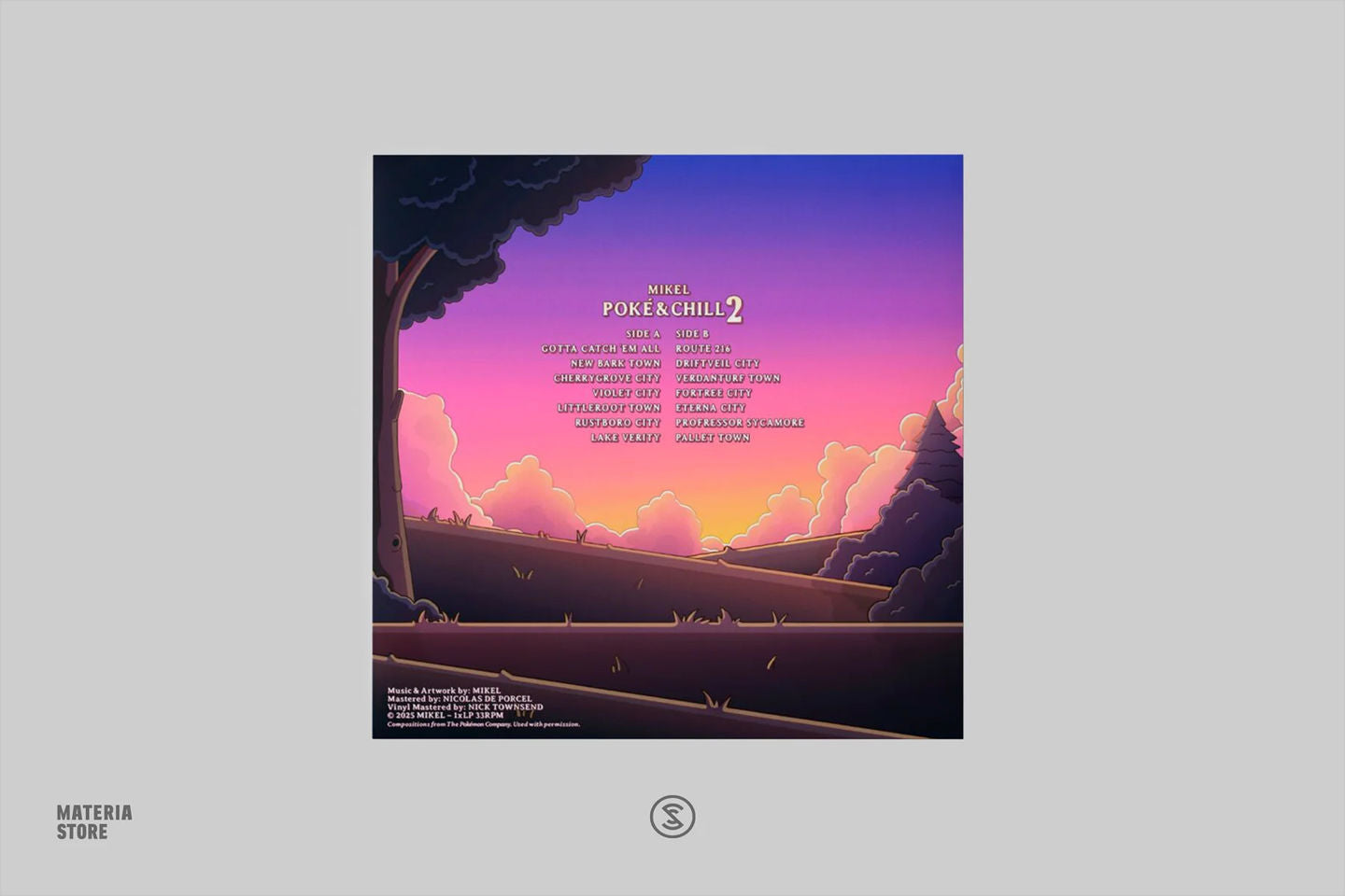 Mikel - Poké & Chill 2 Vinyl Record & Cassette Tape